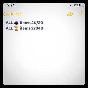 MARKED ITEMS SALE📍